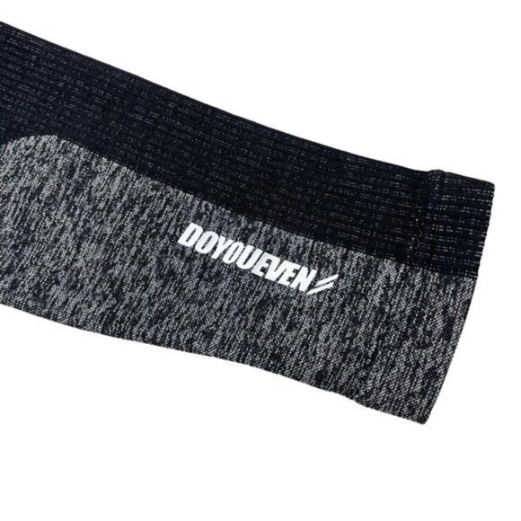 DOYOUEVEN Impact Seamless Leggings Sz XS Black Gray - Picture 11 of 11